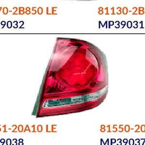 FARO TRAS RH LED ALLION