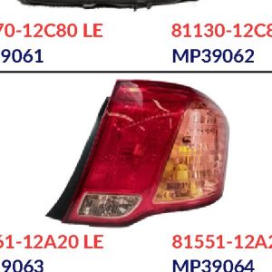 FARO TRASERO RH AXIO 06>08