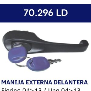 MANIJA DE PUERTA FIAT UNO LD 4P/04