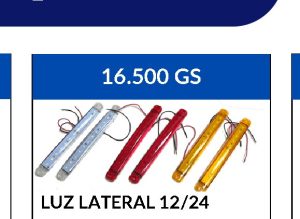LUZ LATERAL BIVOLT AMBAR