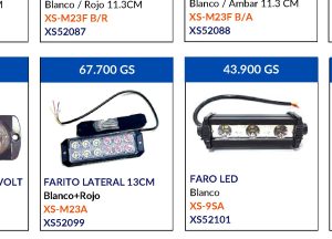 FARO LED BLANCO